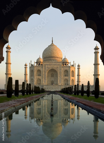 Taj Mahal at Dawn - Agra - India #67162088