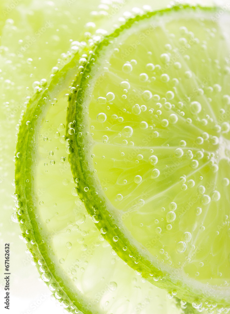 Background with fruit lime Background with fruit lime