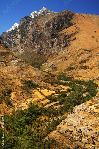 Cohup Valley, Cordiliera Blanca, Peru, South America