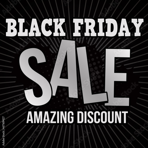 Black friday sale poster