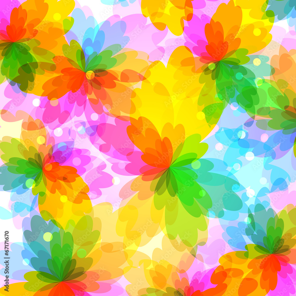 Colourful bright background