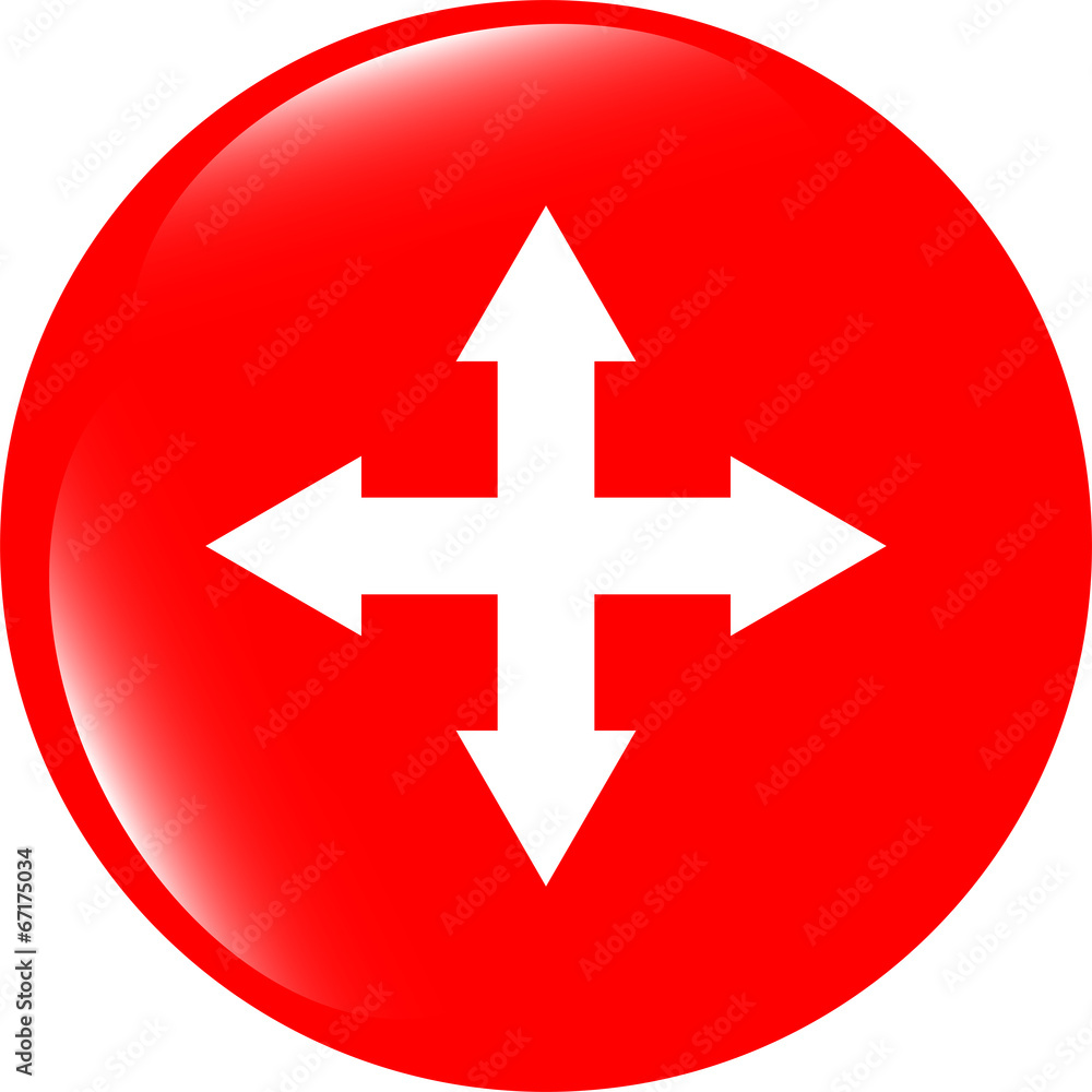 arrow set on web icon (button) arrow set on web icon (button)