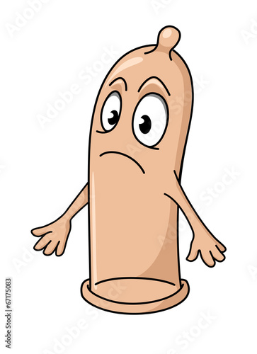 Sad condom