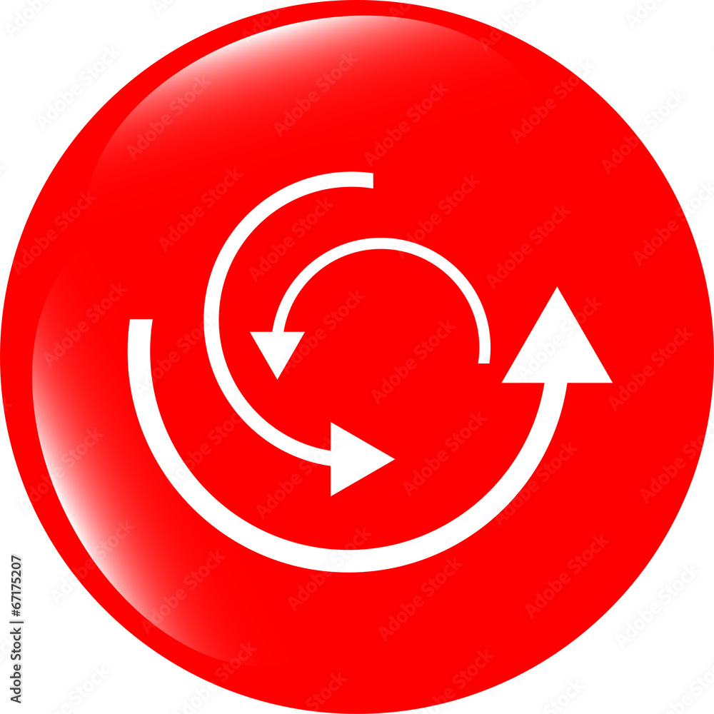abstract circles lines (arrows) on web glossy icon (button) abstract circles lines (arrows) on web glossy icon (button)