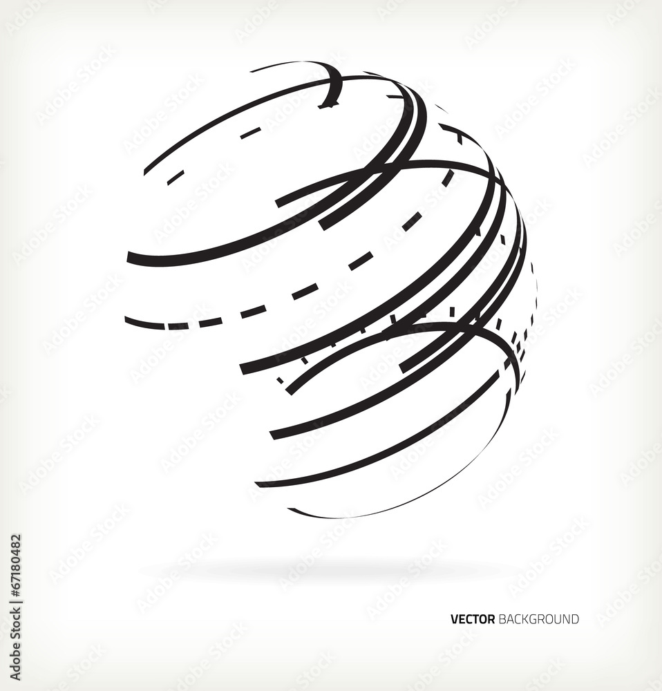 Abstract sphere of lines Abstract sphere of lines
