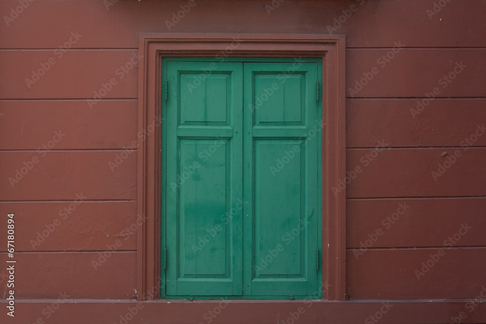 Green window