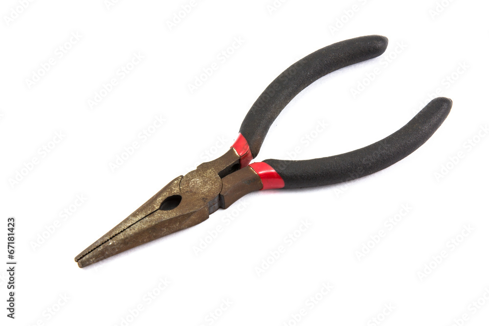 pliers isolated pliers isolated
