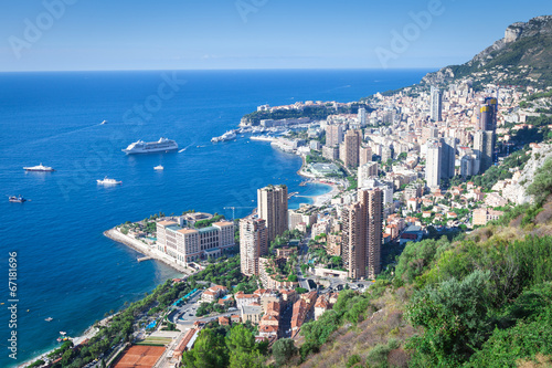 panoramic view of Monaco