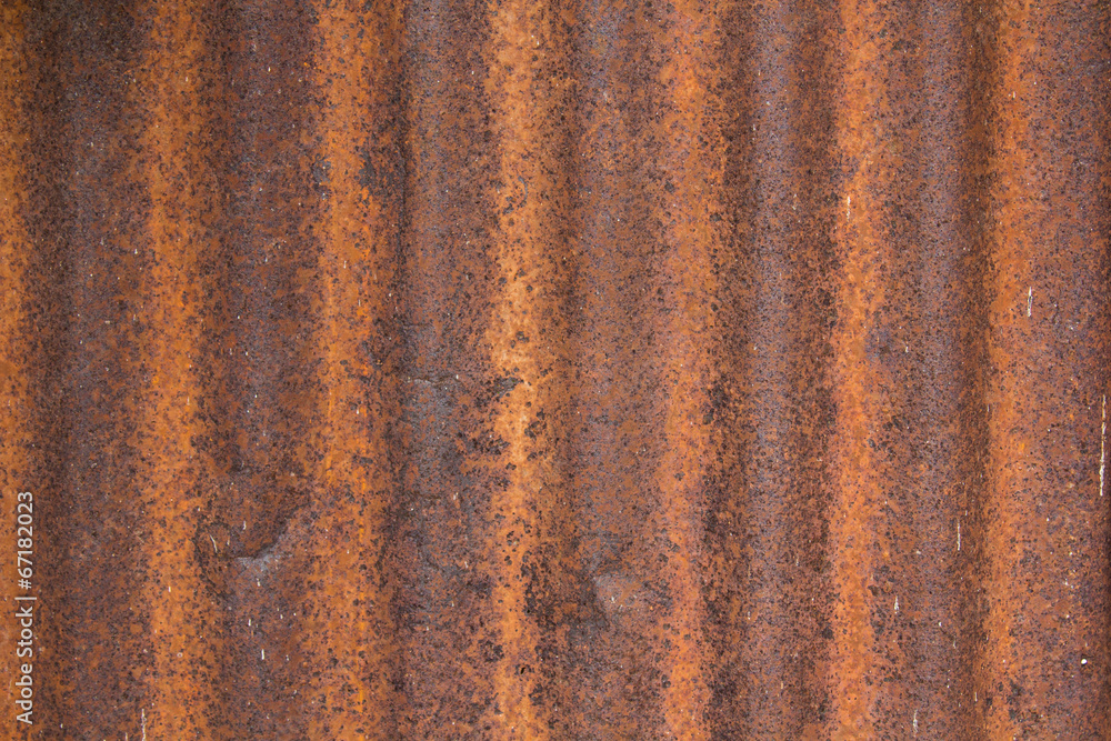 Naklejka premium Rusty zinc