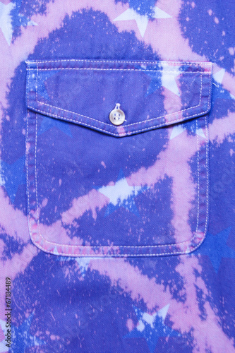 Blue Denim Jeans Texture with Pocket