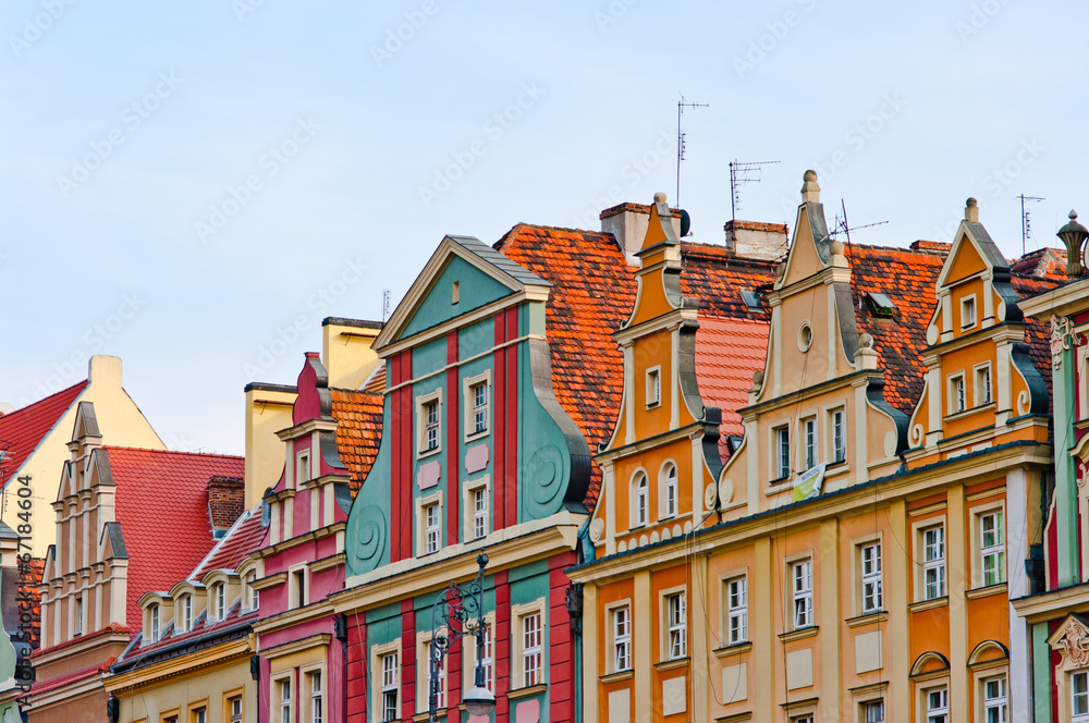Obraz premium Tenement houses