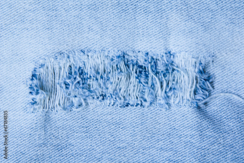 Texture of Blue Denim Jeans Background