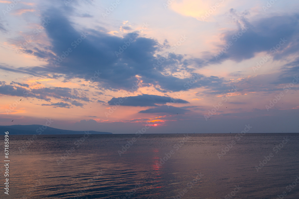 sea sky sunset sunrise sea sky sunset sunrise