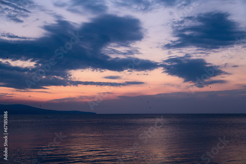 sea ​​sky sunset sunrise © dimakp