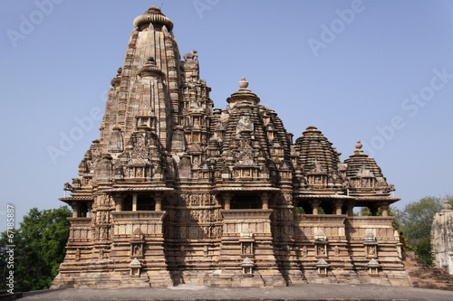 Canvas Print Khajuraho temple