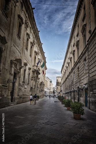 Fototapeta Naklejka Na Ścianę i Meble -  Carafa Palace in Lecce