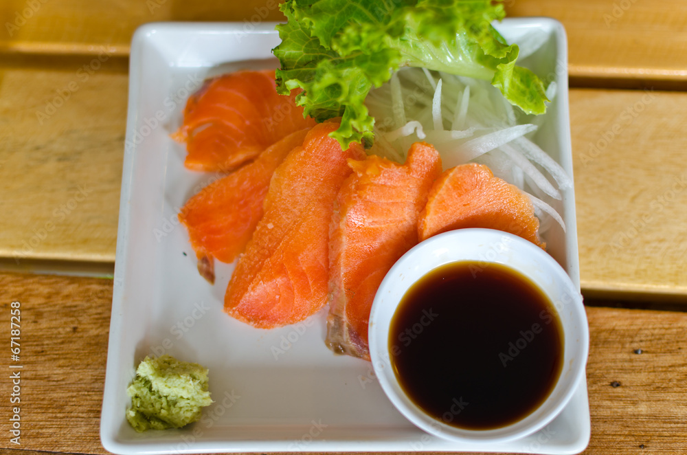 Salmon Sashimi