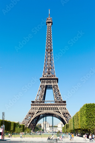 Fototapeta Naklejka Na Ścianę i Meble -  Eiffel tower.