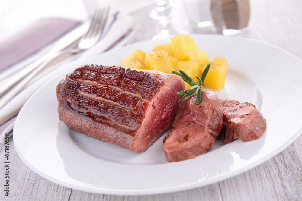 duck breast duck breast