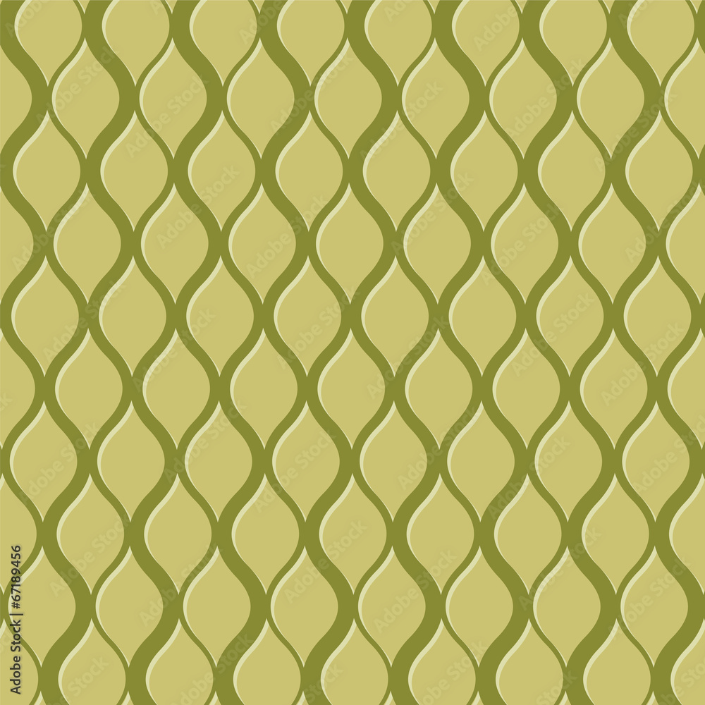 Fototapeta premium Wavy Line Pattern