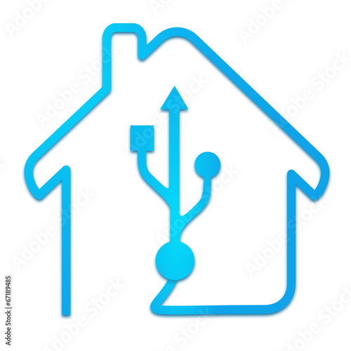 maison équipée en port usb