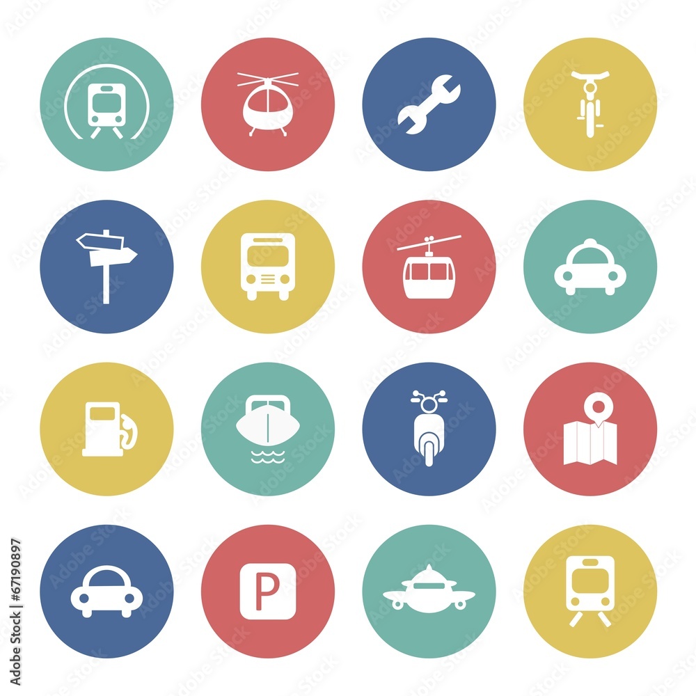 Transportation Icons Transportation Icons