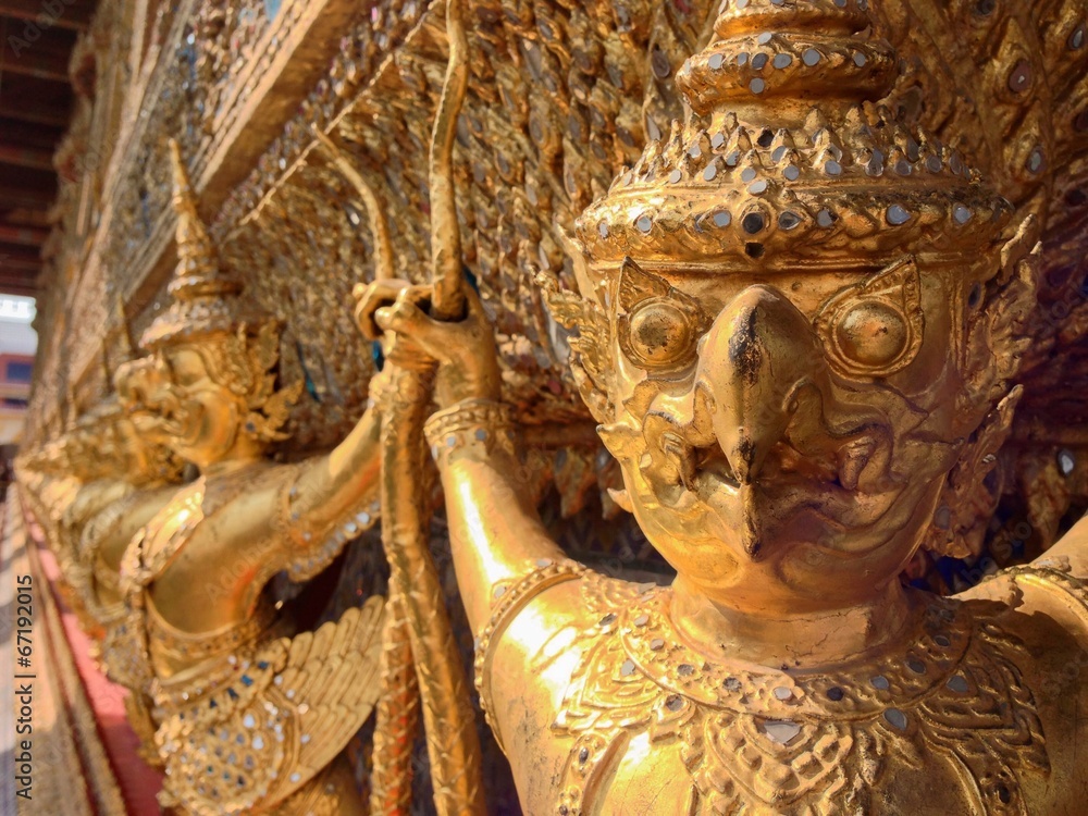 Garuda at Wat Prakaew Bangkok Thailand