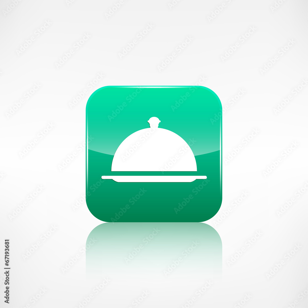 Restaurant cloche icon Restaurant cloche icon