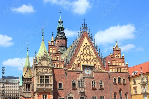 Wroclaw - market square architecture