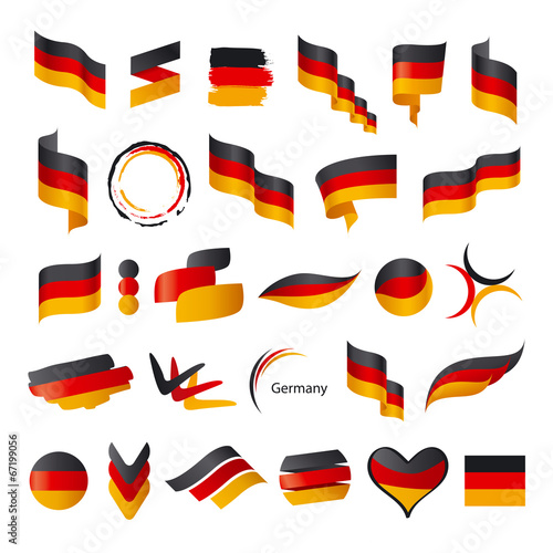 biggest collection of vector flag of Germany