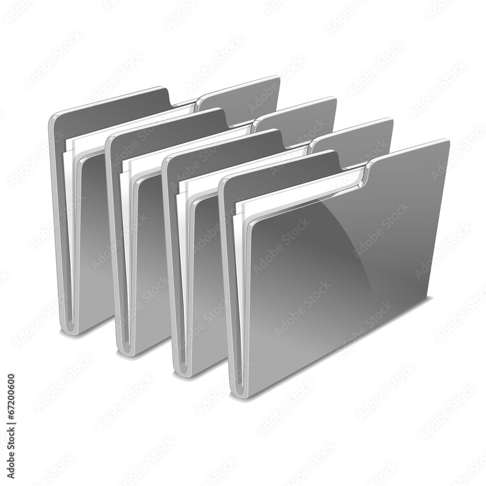 Folder. Vector illustration. Folder. Vector illustration.