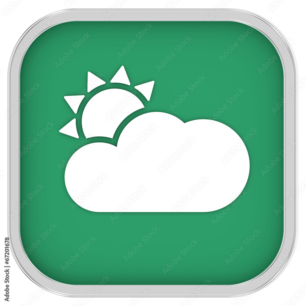 Mainly clear or partly cloudy with sunny intervals sign Mainly clear or partly cloudy with sunny intervals sign