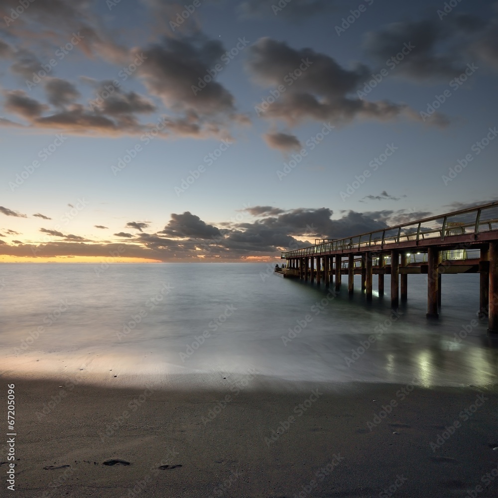 Ponton de Saint-Paul , Ile de la Réunion