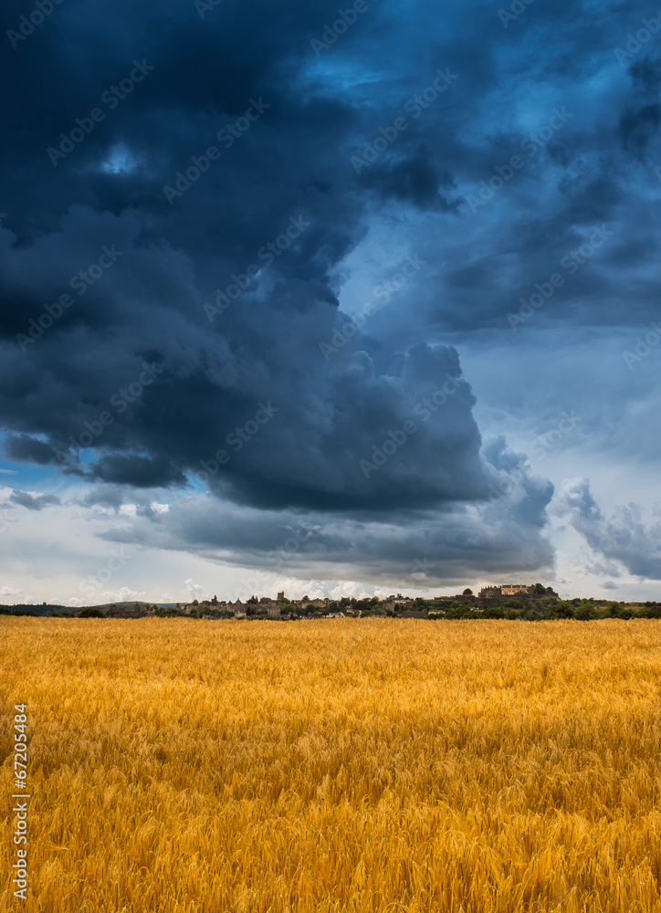 Storm Clouds Over Stirling Castle Storm Clouds Over Stirling Castle