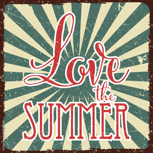 Love the summer seasonal concept