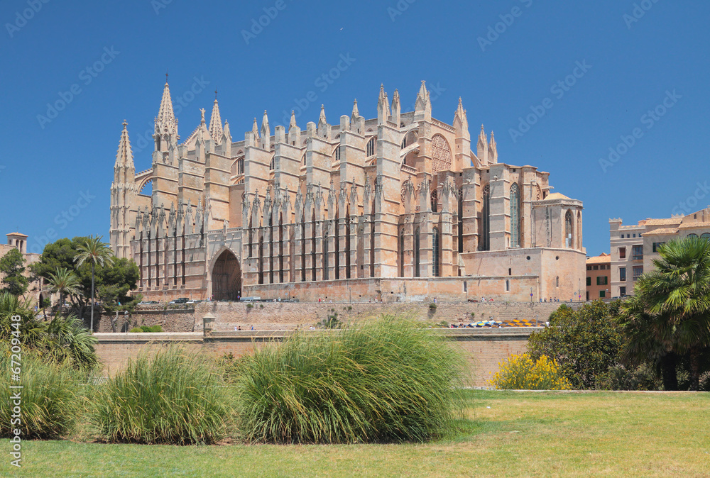 Cathedral Santa Maria. Palma-de-Majorca, Spain