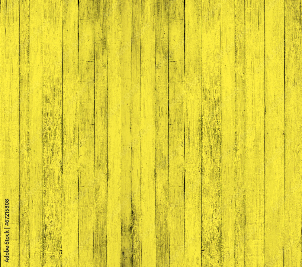Yellow wood background