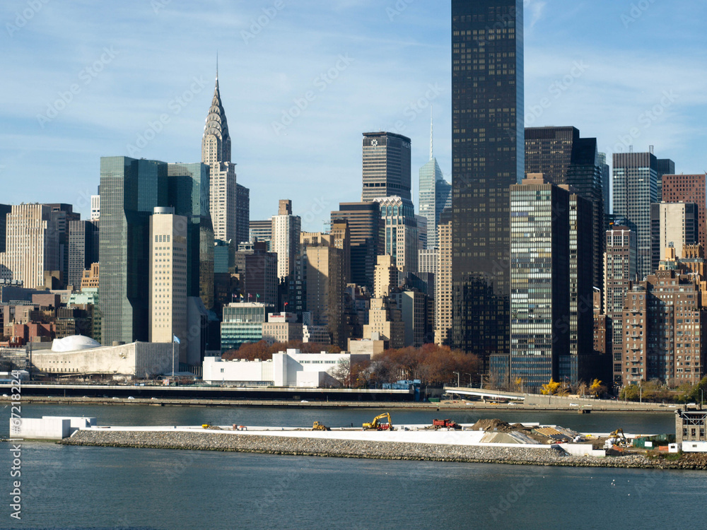 Fototapeta premium New York City Midtown Skyline-15