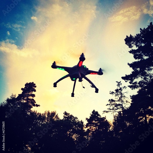 Quadrocopter Test photo