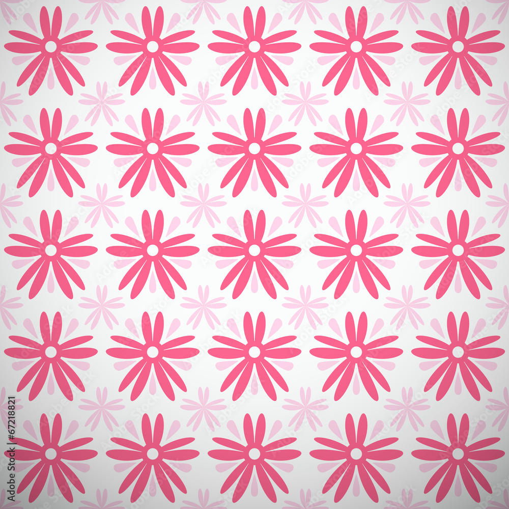 Light summer vector pattern (tiling). Fond pink and white colors Light summer vector pattern (tiling). Fond pink and white colors