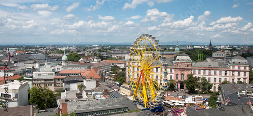 Heinerfest Darmstadt Panorama photo