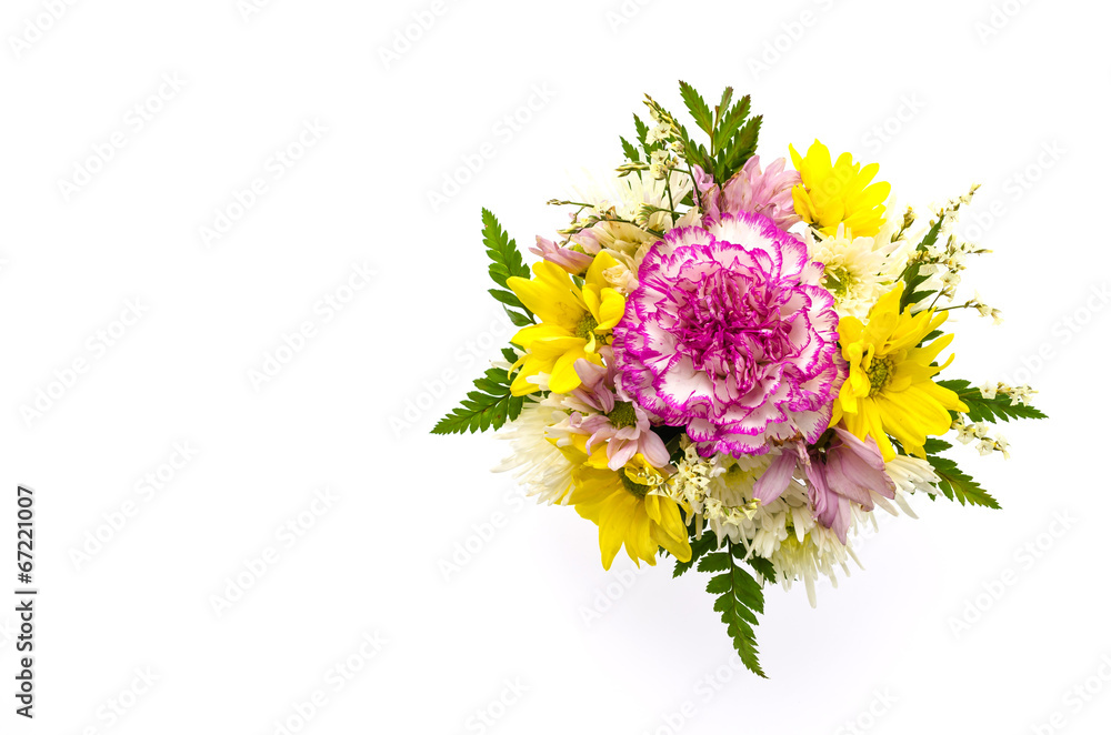 Naklejka premium Bouquet flowers