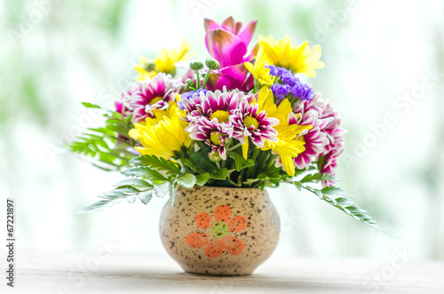 Wallpaper Mural Flower bouquet Torontodigital.ca