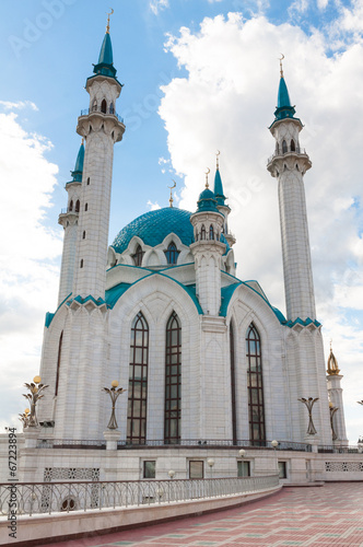 The Kul Sharif Mosque in Kazan Kremlin, Tatarstan, Russia