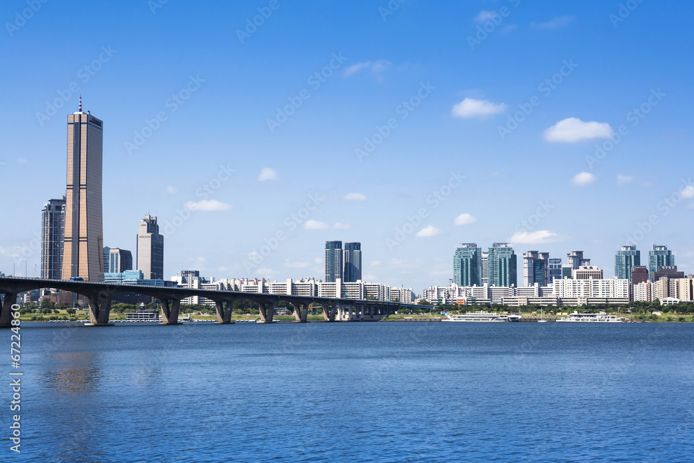 Obraz premium Hangang River landscapes