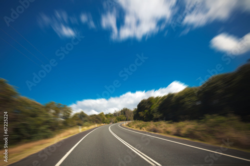 Australian mountain highway