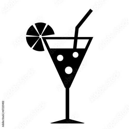 Cocktail glass icon