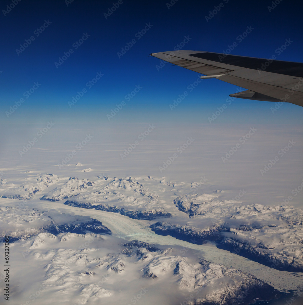 Fototapeta premium Aircraft view