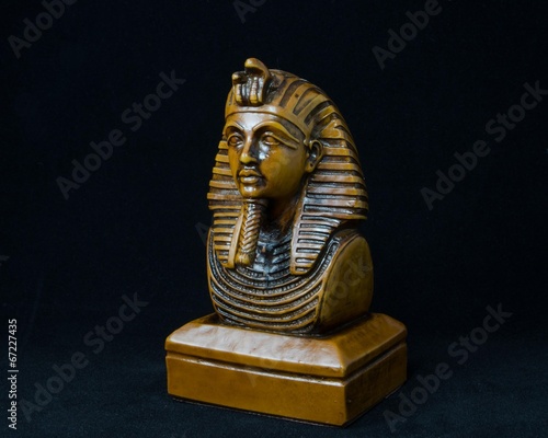 Obraz na płótnie Old Egyptian pharaoh Statue