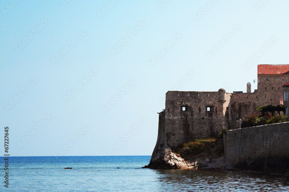 medieval fortress Sea (Europe)